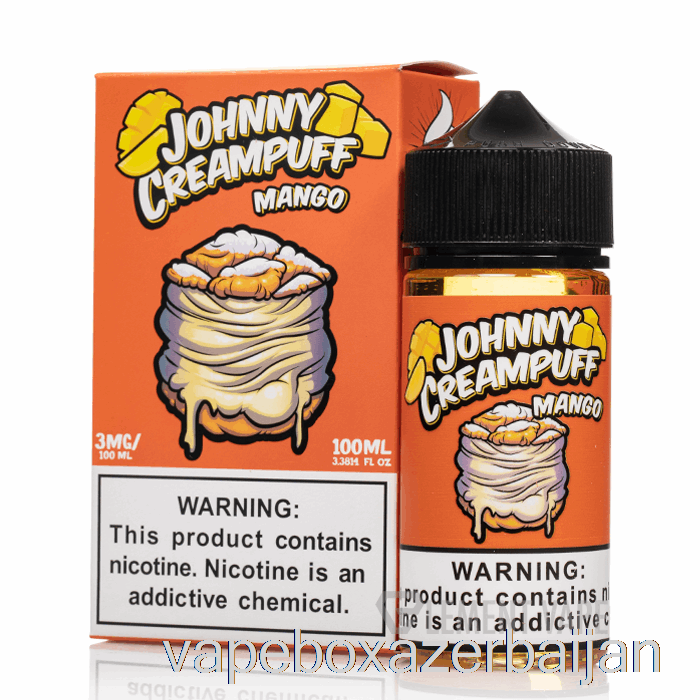 E-Juice Vape Mango - Johnny Creampuff - 100mL 6mg